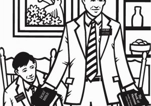 President Russell M Nelson Coloring Page Testimony