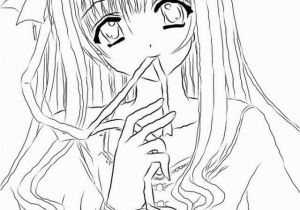 Pretty Anime Girl Coloring Pages Anime Girl Coloring Nice Stunning Coloring Pages Cute Images 40