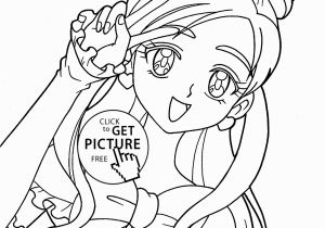 Pretty Coloring Pages Pretty Cure Characters Anime Coloring Pages for Kids Printable Free
