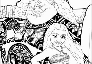 Pretty Princess Coloring Pages This Beautiful Moana and Maui Coloring Page From Moana Coloring