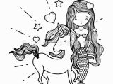 Princess and Unicorn Coloring Pages Free Coloring Pages Unicorn Mermaid – Pusat Hobi