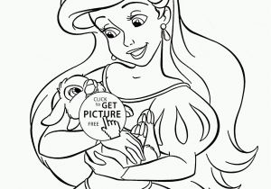 Princess Ariel Coloring Pages to Print Disney Princess Ariel Coloring Pages for Girls