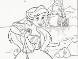 Princess Ariel Coloring Pages to Print Disney Princess Coloring Pages Ariel In A Dress Coloring