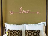 Princess Bedroom Wall Mural Stencil Kit Amazon Jhkuno Wall Décor Stickers Love Arrow Decal