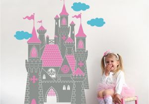 Princess Castle Wall Mural Princess Castle Wall Decal