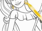 Princess Elena Coloring Page Elena Coloring Pages Awesome Elena Avalor Inspiration Princess Elena