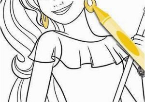 Princess Elena Coloring Page Elena Coloring Pages Awesome Elena Avalor Inspiration Princess Elena