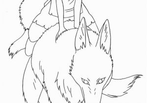 Princess Mononoke Coloring Pages Princess Mononoke Coloring Pages Collection