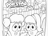 Princess Tea Party Coloring Pages Free Veggietales Princess and the Popstar Coloring Page