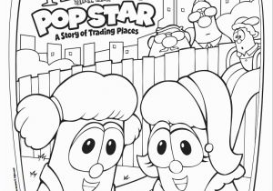 Princess Tea Party Coloring Pages Free Veggietales Princess and the Popstar Coloring Page