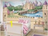 Princess themed Wall Murals Enchanted Kingdom Wall Mural