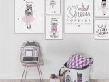 Princess themed Wall Murals Pink Princess Queen Flamingo Typography Quotes Posters and