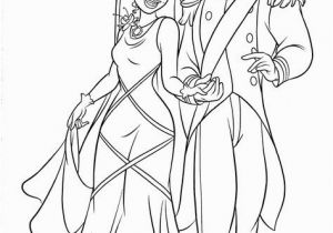 Princess Tiana and Prince Naveen Coloring Pages Tiana and Naveen Coloring Pages