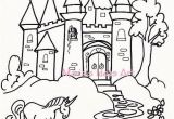 Princess Unicorn Coloring Page This Sweet Castle with Princess Unicorn and Frog Was