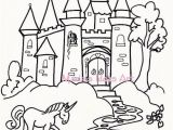 Princess Unicorn Coloring Page This Sweet Castle with Princess Unicorn and Frog Was