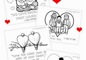 Print Out Coloring Pages for Valentines Day Christian Valentine S Day Coloring Pages