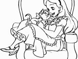 Printable Alice In Wonderland Coloring Pages Alice In Wonderland Coloring Page