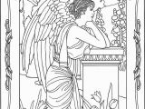 Printable Angel Coloring Pages for Adults Angel Coloring Page