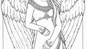 Printable Angel Coloring Pages for Adults Get This Angel Coloring Pages for Adults 88dff6