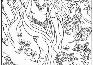 Printable Angel Coloring Pages for Adults Get This Angel Fantasy Coloring Pages for Adults Vb67nm