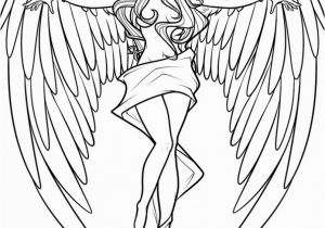 Printable Angel Coloring Pages for Adults Get This Free Printable Angel Coloring Pages for Adults