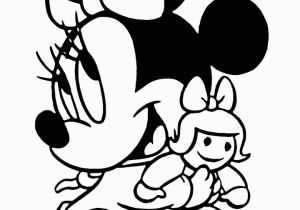 Printable Baby Minnie Mouse Coloring Pages Baby Minnie Mouse Coloring Pages Coloring Home