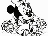 Printable Baby Minnie Mouse Coloring Pages Cute Baby Minnie Mouse Sed0b Coloring Pages Printable