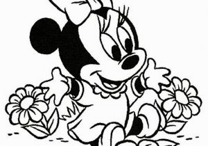 Printable Baby Minnie Mouse Coloring Pages Cute Baby Minnie Mouse Sed0b Coloring Pages Printable