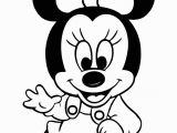 Printable Baby Minnie Mouse Coloring Pages Disney Babies Coloring Pages 4
