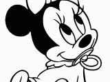 Printable Baby Minnie Mouse Coloring Pages Disney Babies Coloring Pages 5