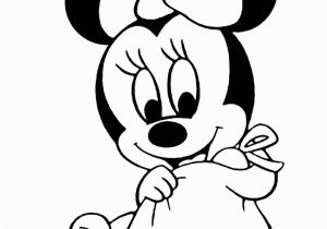 Printable Baby Minnie Mouse Coloring Pages Disney Babies Printable Coloring Pages 6