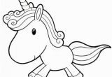 Printable Baby Unicorn Coloring Pages Cute Baby Unicorn Running Free Coloring Page for