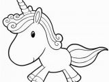 Printable Baby Unicorn Coloring Pages Cute Baby Unicorn Running Free Coloring Page for