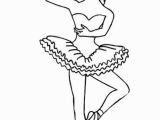 Printable Ballerina Coloring Pages Coloring Page Ballerina Printable