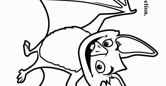 Printable Bat Coloring Pages Cave Quest Day 3 Preschool Coloring Page Radar the Bat