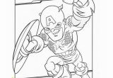 Printable Captain America Coloring Pages Captain America Free Super Hero Squad Coloring Page to