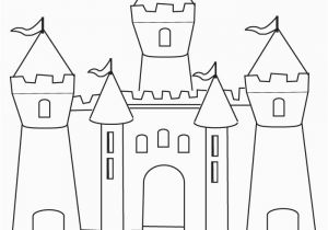 Printable Castle Coloring Pages Fun Castle Printable Colouring Page Art