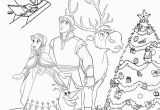 Printable Christmas Coloring Pages Disney Frozen Christmas Coloring Pages with Images