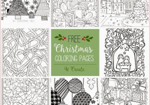 Printable Christmas Coloring Pages for Adults Coloring Book Line Adults Di 2020
