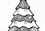 Printable Christmas Tree Coloring Pages Free Printable Christmas Tree Coloring Pages with Images