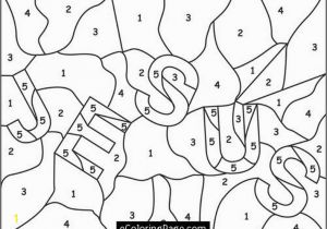 Printable Color by Number Coloring Pages Jesus Color Numbers Coloring Page for Printable