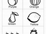 Printable Coloring Alphabet Flash Cards Color Fruit Flashcards with Images