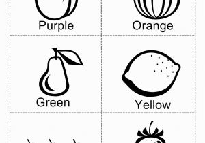 Printable Coloring Alphabet Flash Cards Color Fruit Flashcards with Images