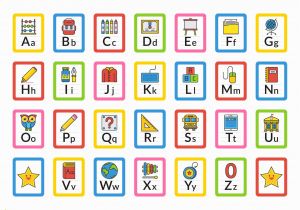 Printable Coloring Alphabet Flash Cards School themed Alphabet Flash Cards Download Free Vectors
