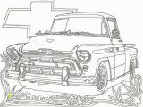 Printable Coloring Pages Cars and Trucks Chevrolet Truck Coloring Pages