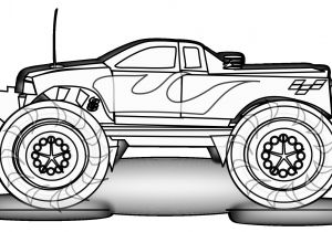 Printable Coloring Pages Cars and Trucks Free Printable Monster Truck Coloring Pages for Kids