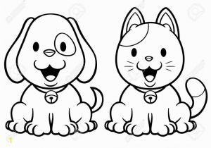 Printable Coloring Pages Dogs and Cats Cat and Dog Coloring Pages to Print at Getdrawings