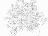 Printable Coloring Pages for Adults Flowers âï¸flowers Coloring Pagesâï¸more Pins Like This E at