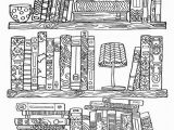 Printable Coloring Pages In Pdf Bücherregal Mit Bildern