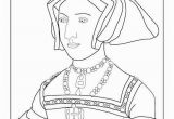 Printable Coloring Pages Kings and Queens Jane Seymour Colouring Page